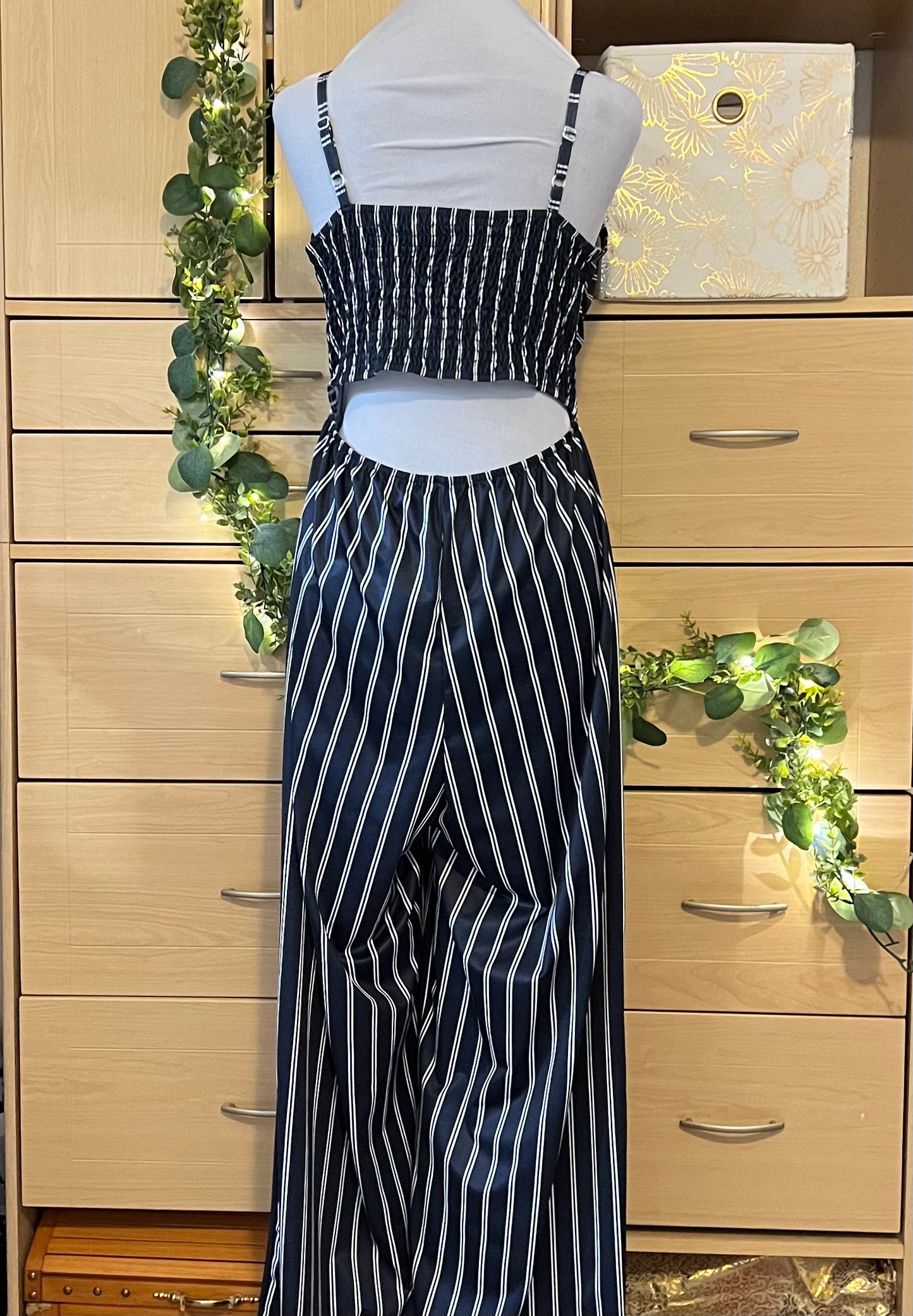 ARIA Stripe Jumpsuit