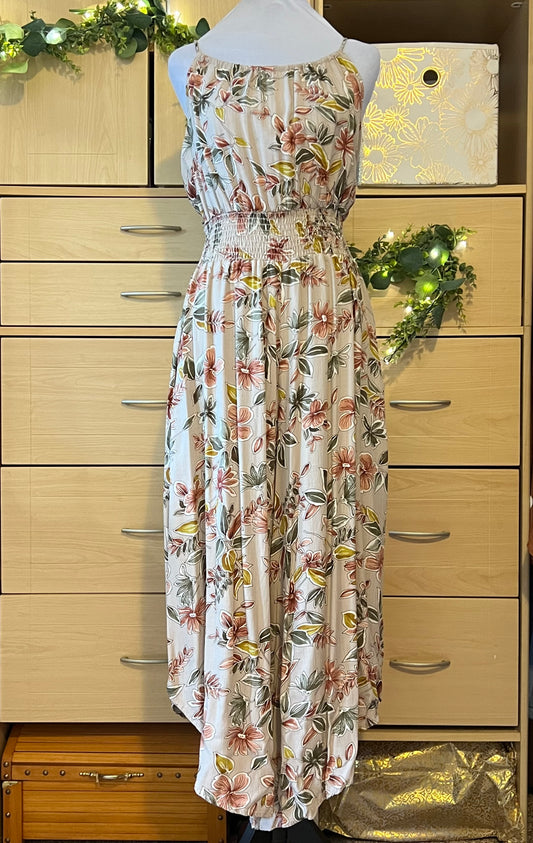 TIFFANY Floral Halter Jumpsuit