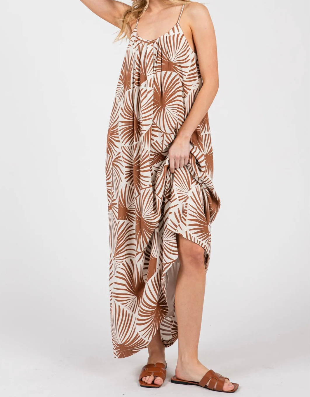 MEHANA Coco Spaghetti Strap Dress