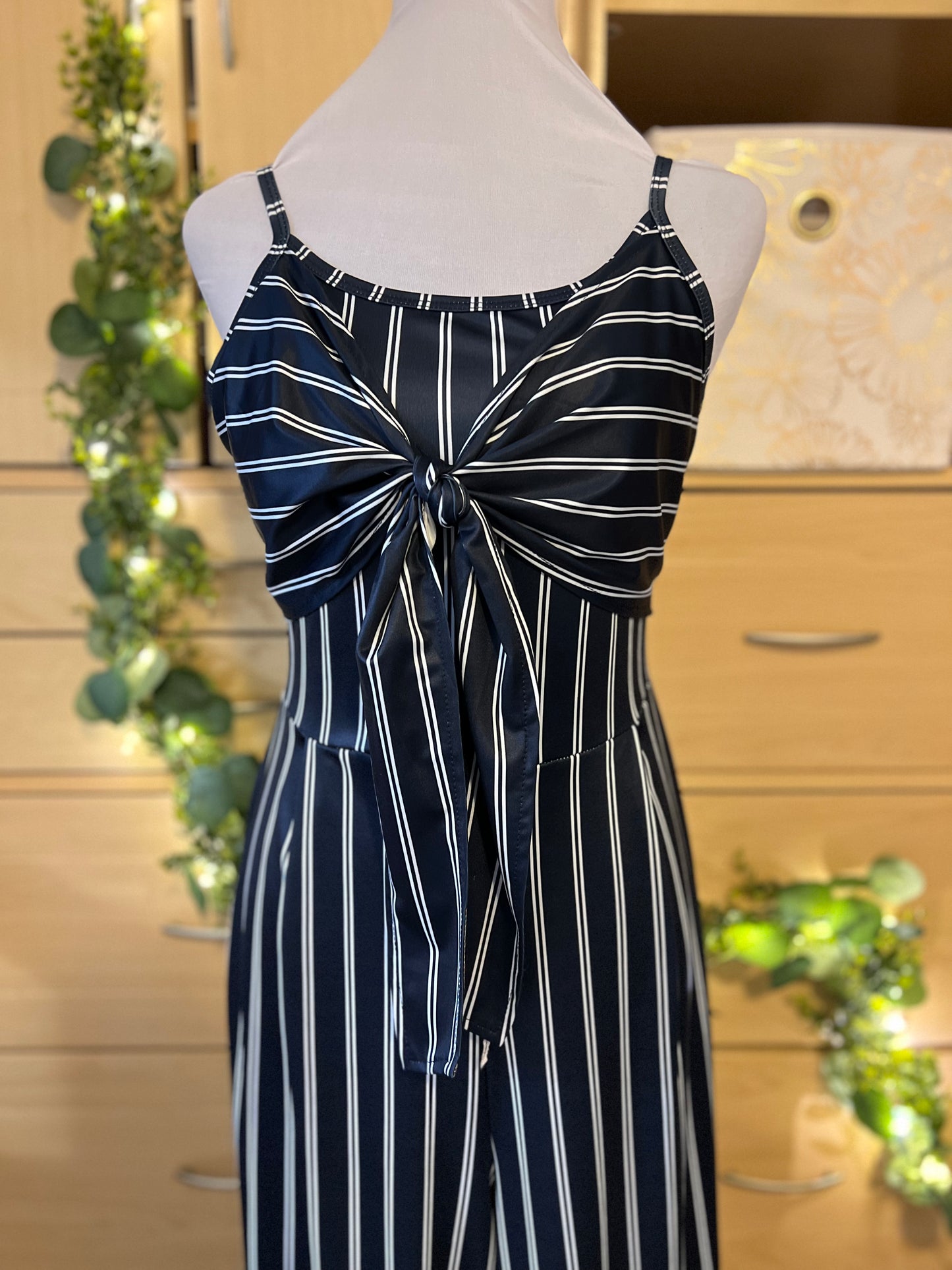 ARIA Stripe Jumpsuit