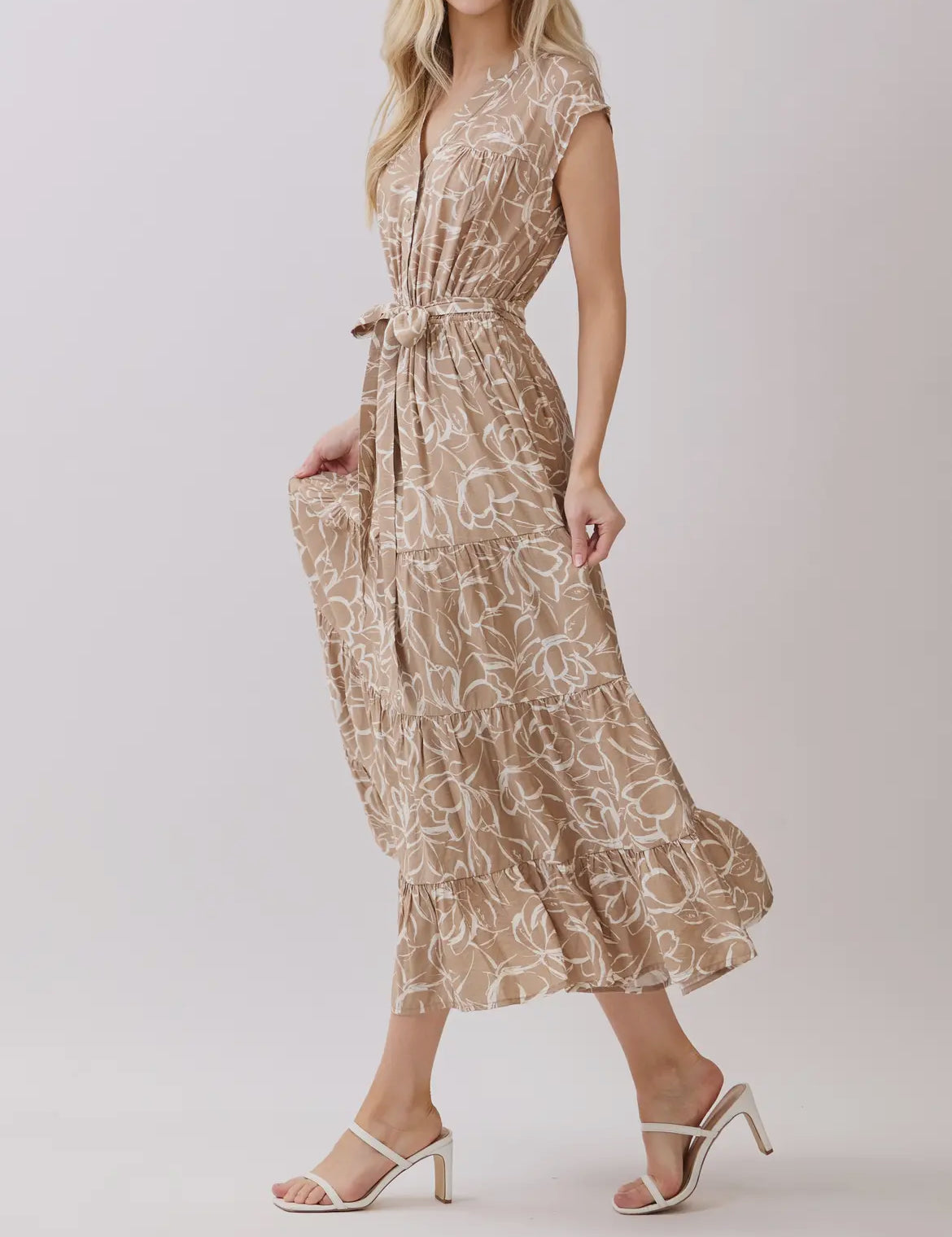 MALA Tiered Maxi Dress