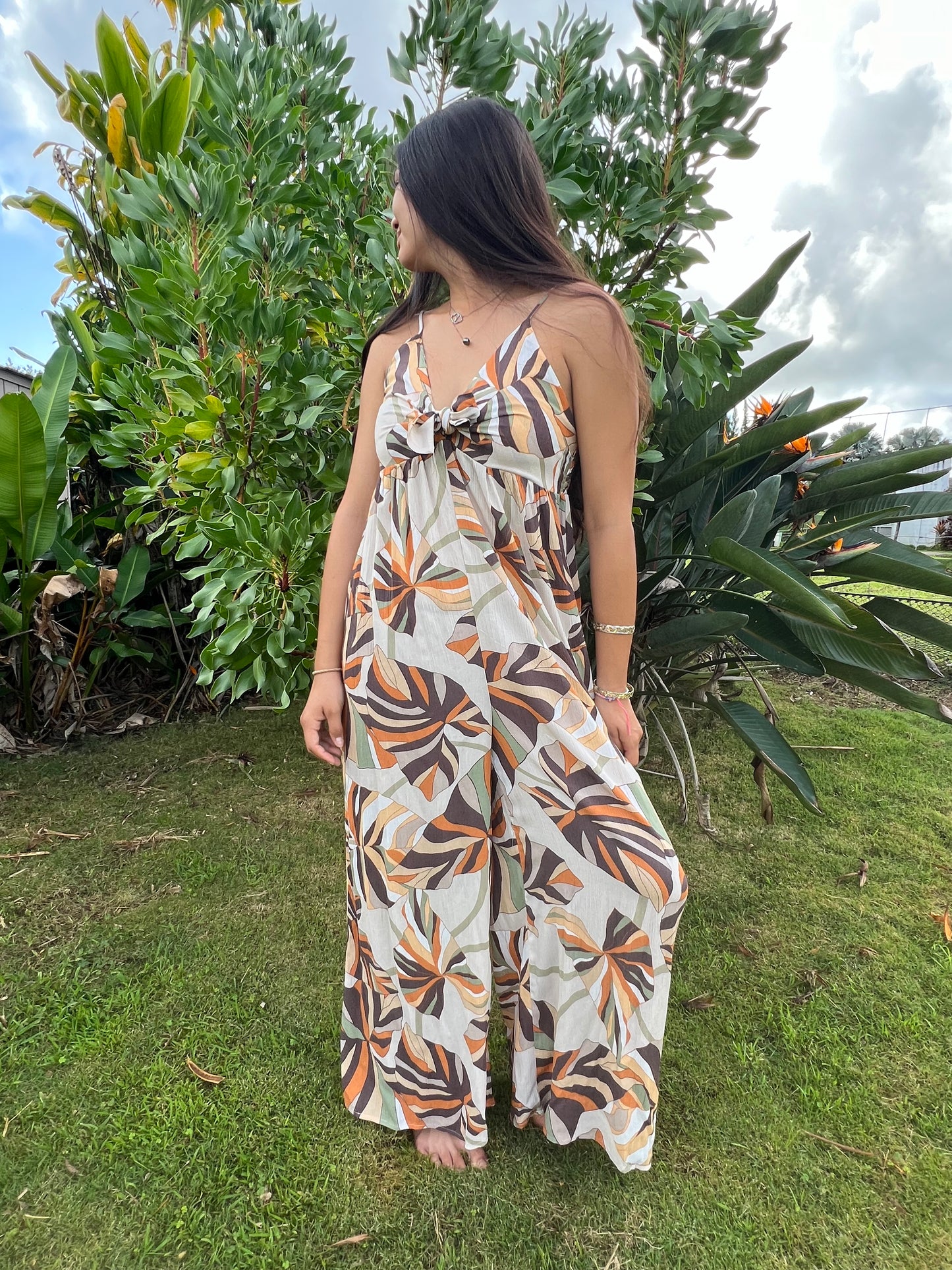 LANI Tropical Jumpsuit