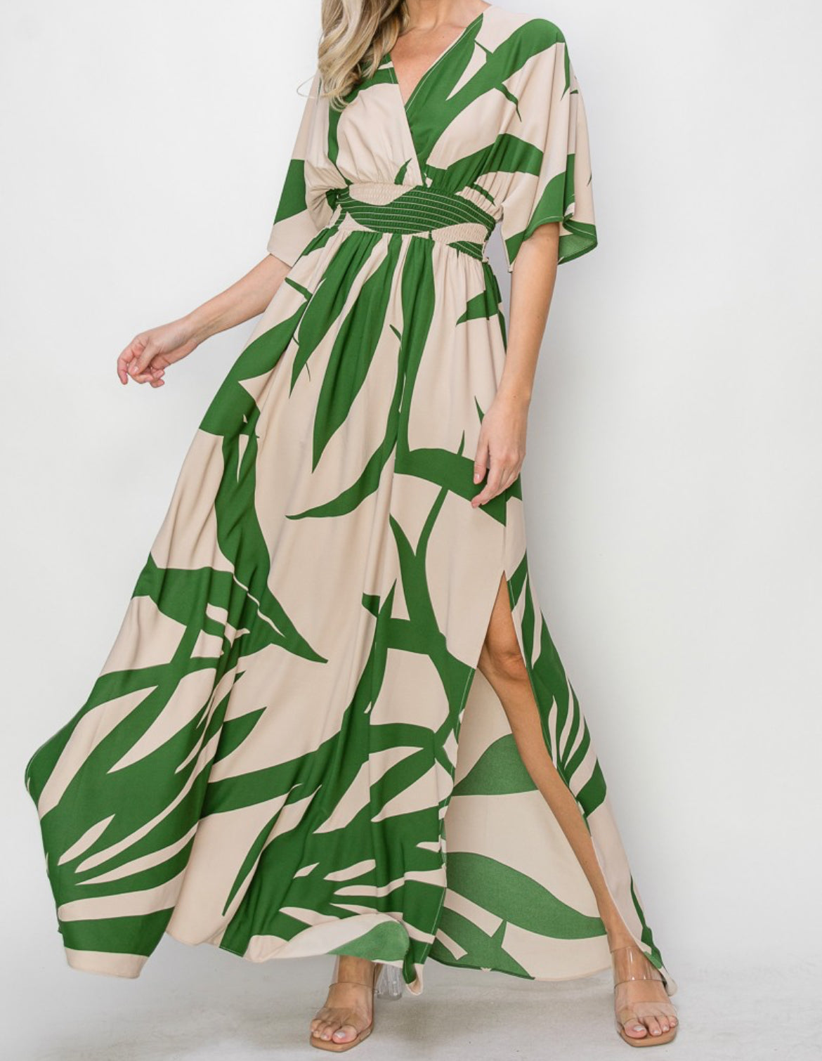 HOKU Kimono Maxi Dress