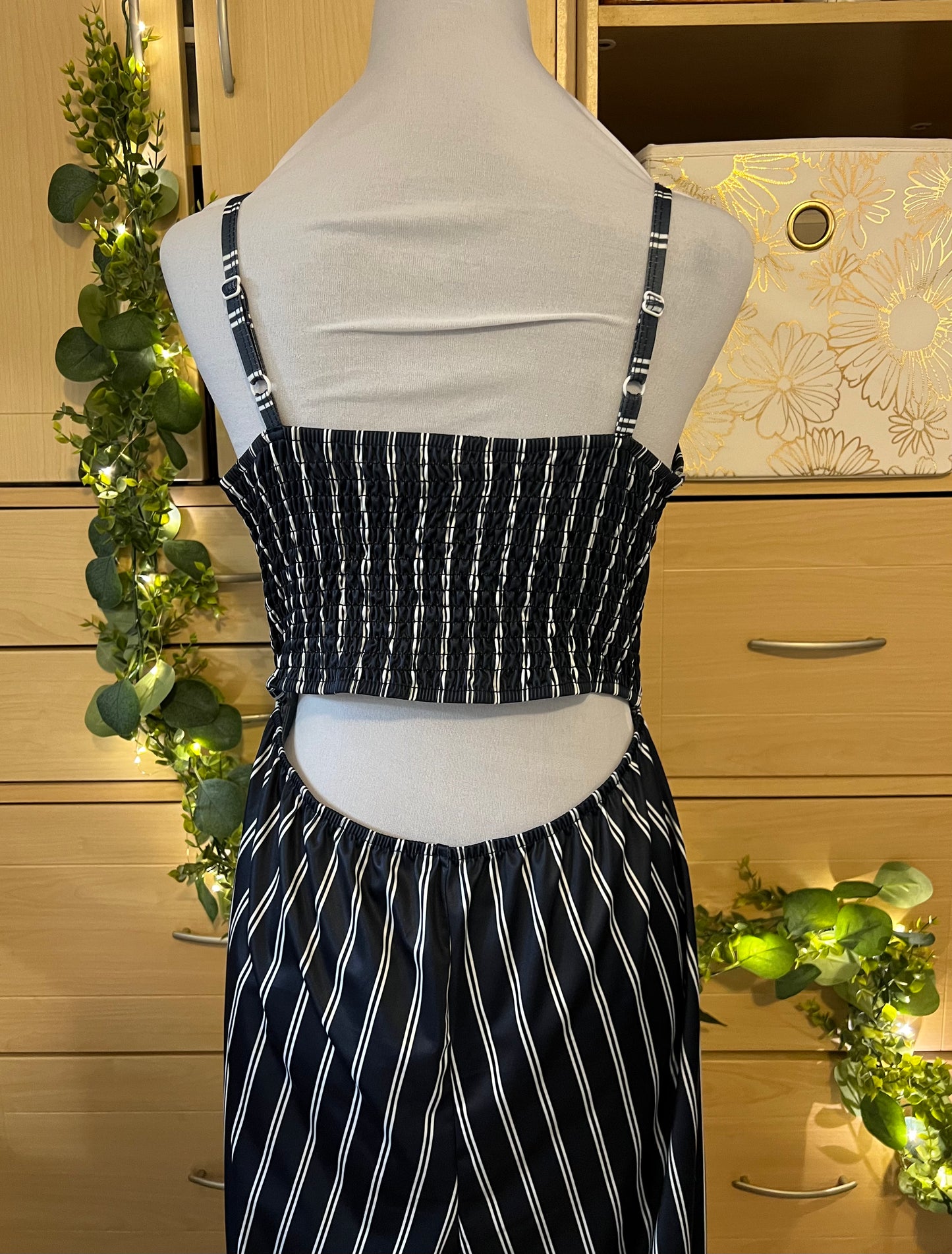 ARIA Stripe Jumpsuit