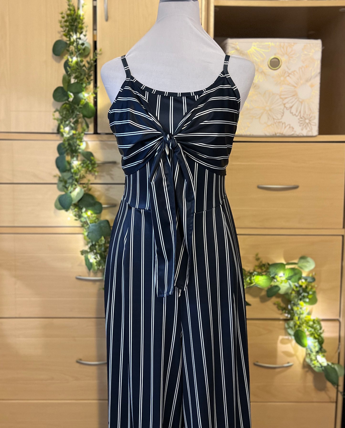 ARIA Stripe Jumpsuit