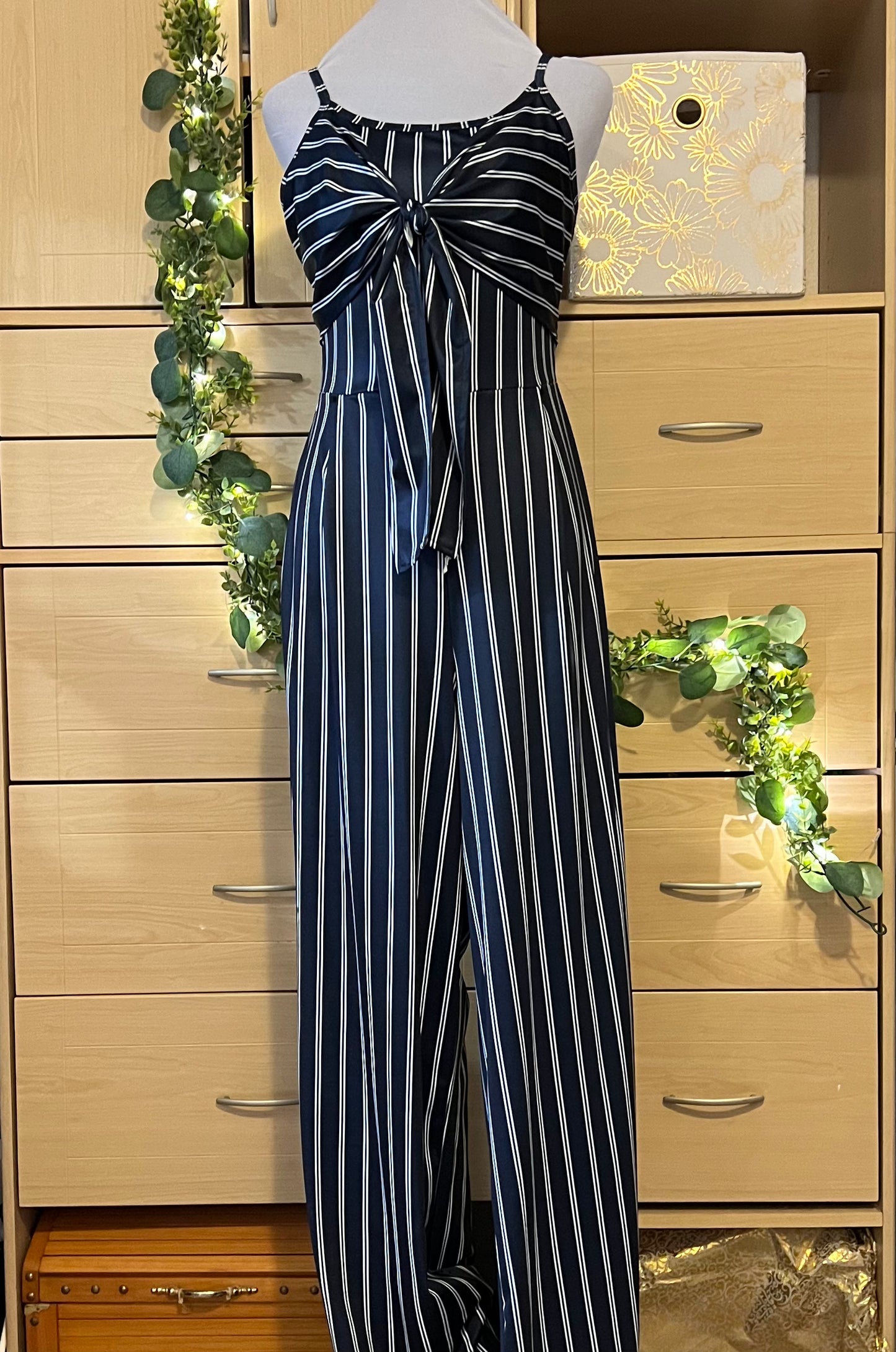 ARIA Stripe Jumpsuit