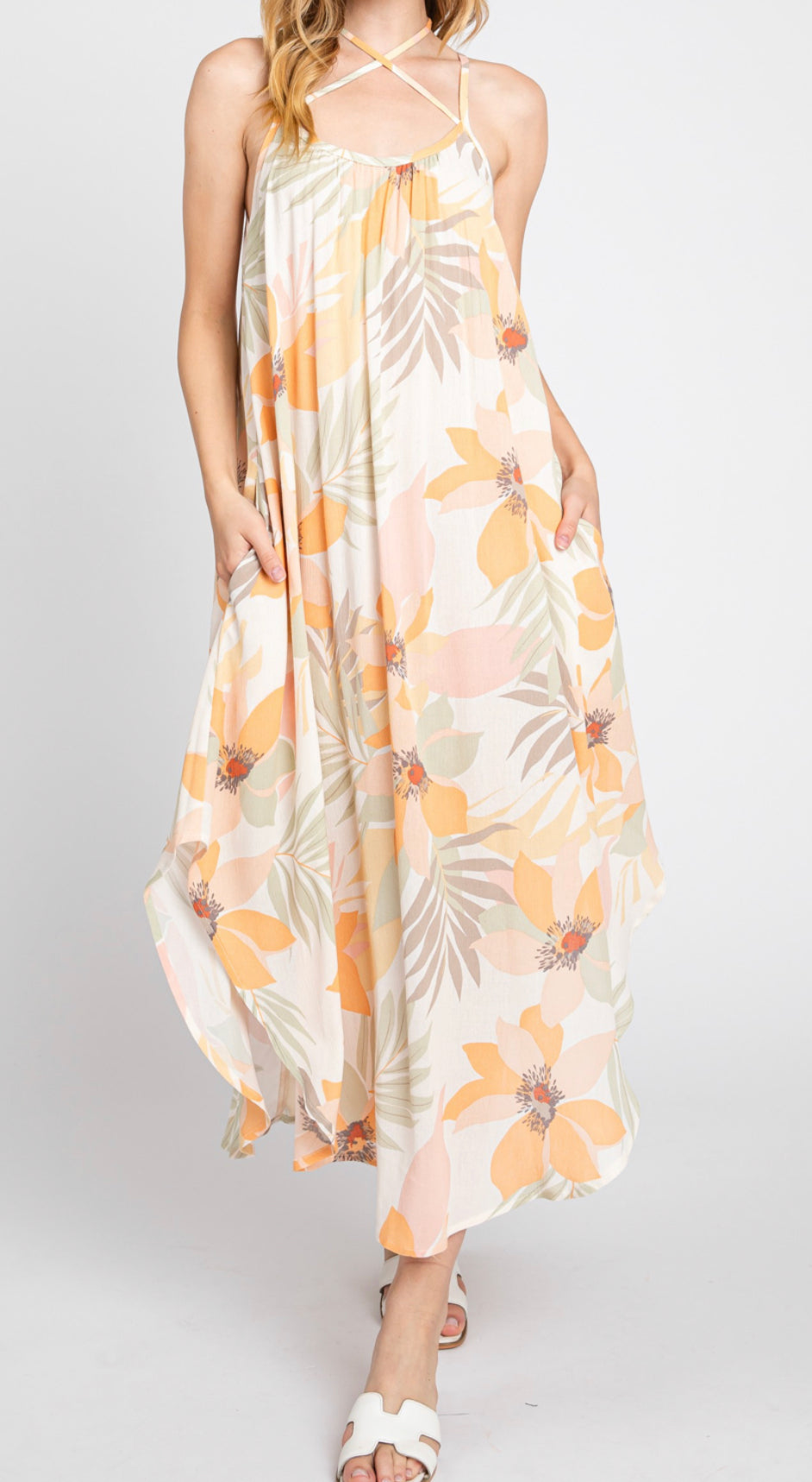 SUNNY Spaghetti Strap Dress