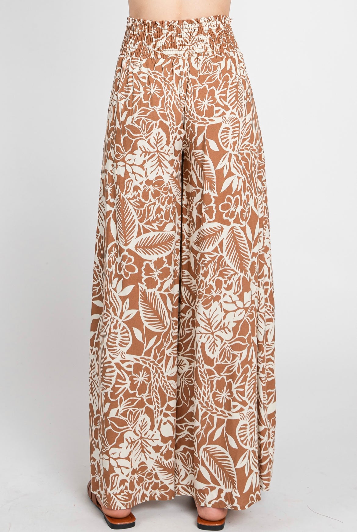 KAHI Amber Floral Pants with Pockets